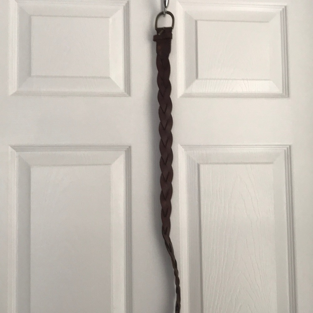 Leather belt